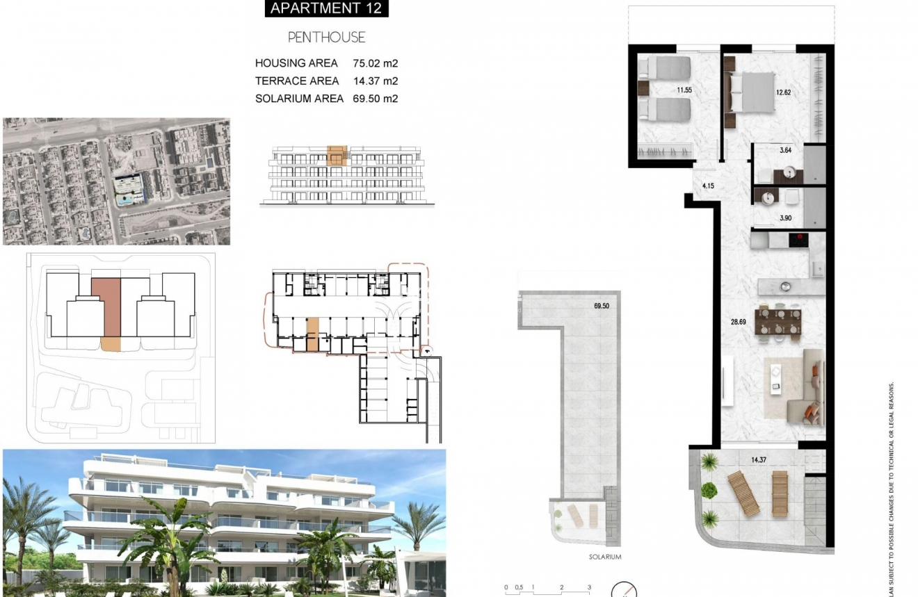 Neue Gebäude · Penthouse · Orihuela Costa · Lomas De Cabo Roig