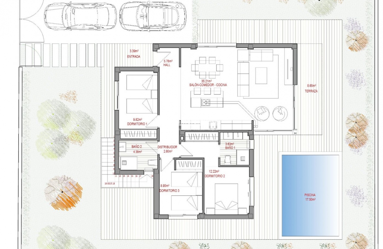 Nieuwbouw Woningen · Villa · Polop · Alberca