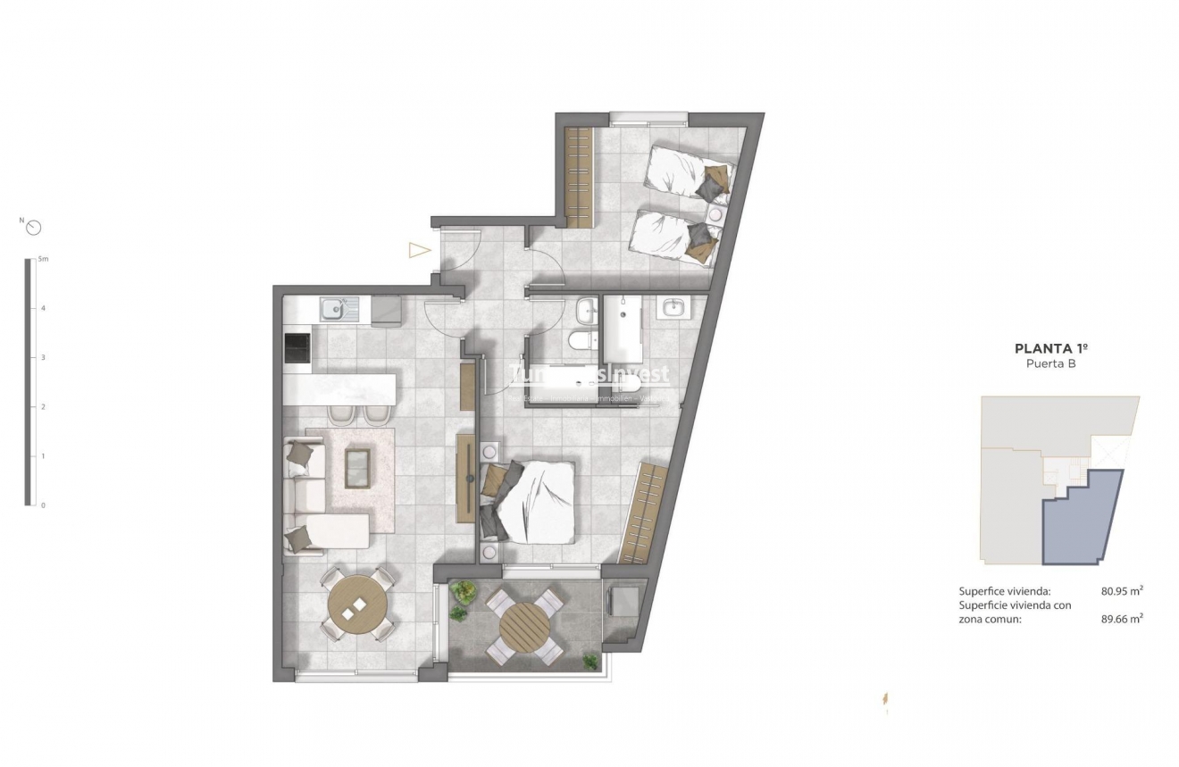 New Build · Apartment · Guardamar del Segura · Pueblo