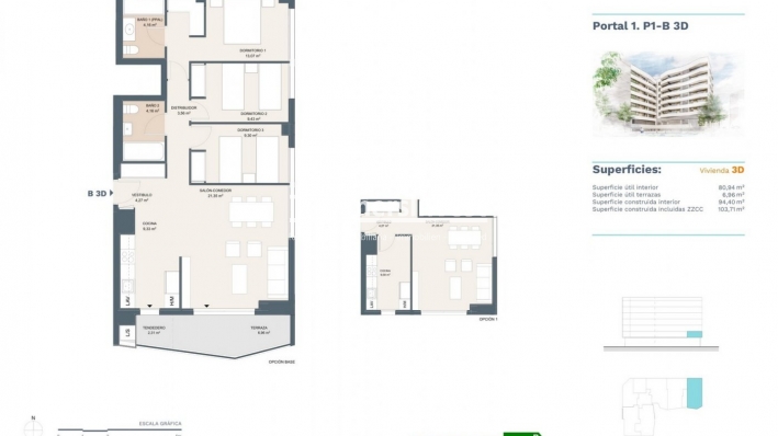 Neue Gebäude · Apartment · Alicante · Centro