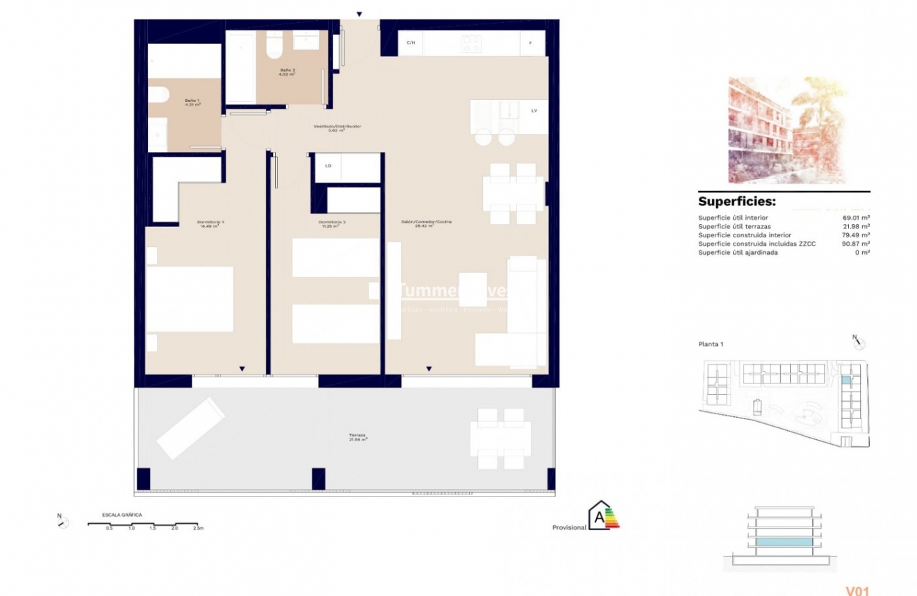 Neue Gebäude · Apartment · Denia · Puerto