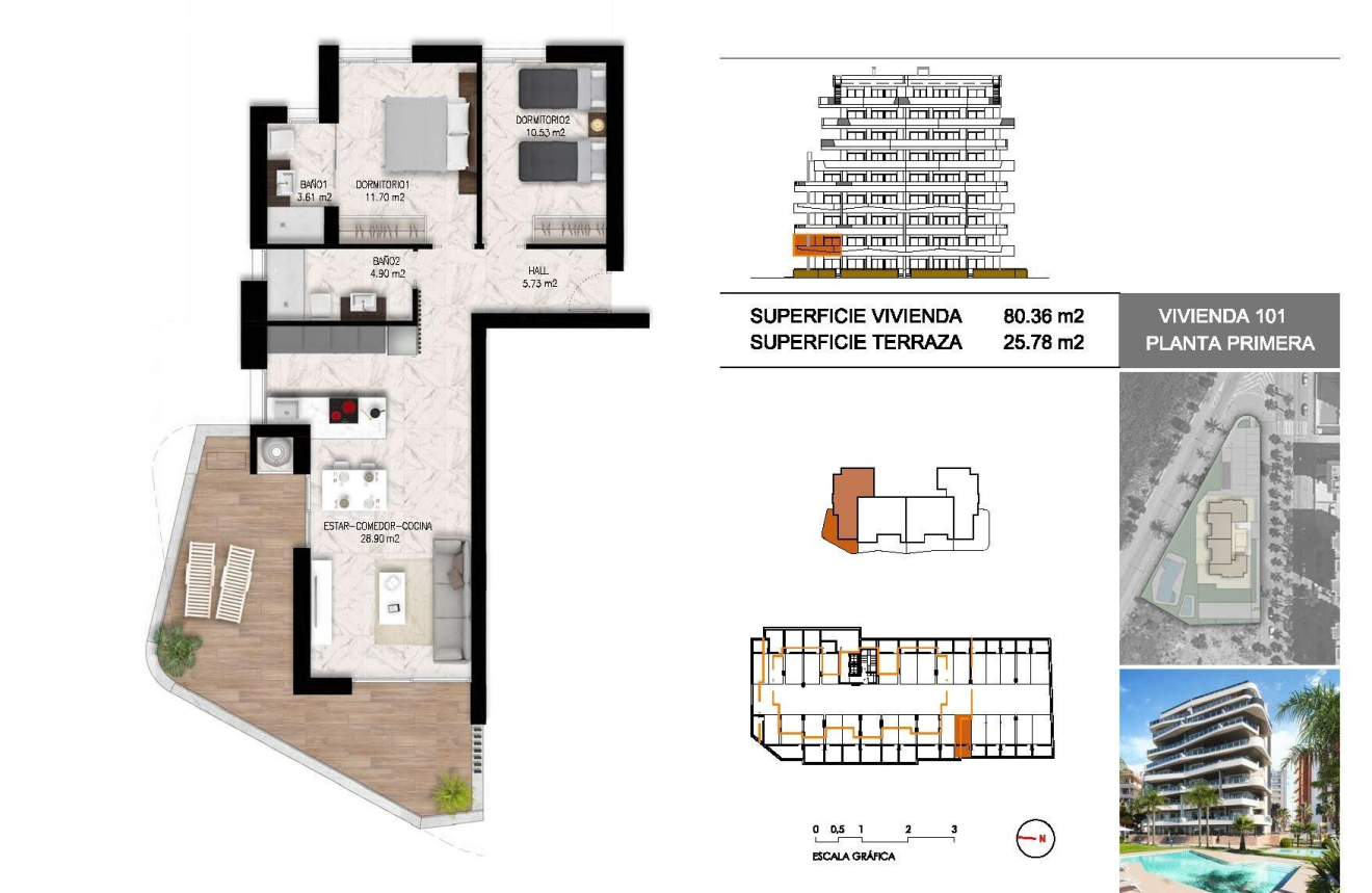 Obra nueva · Apartment · Guardamar del Segura · Puerto