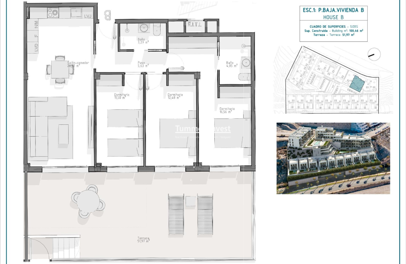 Neue Gebäude · Apartment · Aguilas · El Hornillo