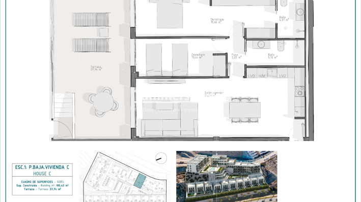 Neue Gebäude · Apartment · Aguilas · El Hornillo