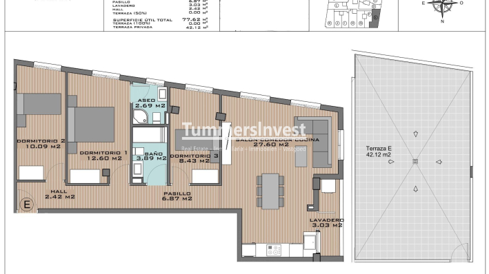 New Build · Penthouse · Algorfa · Pueblo