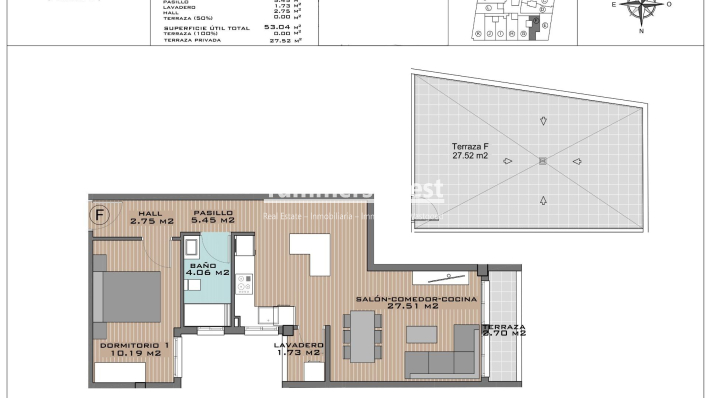 Nieuwbouw Woningen · Penthouse · Algorfa · Pueblo