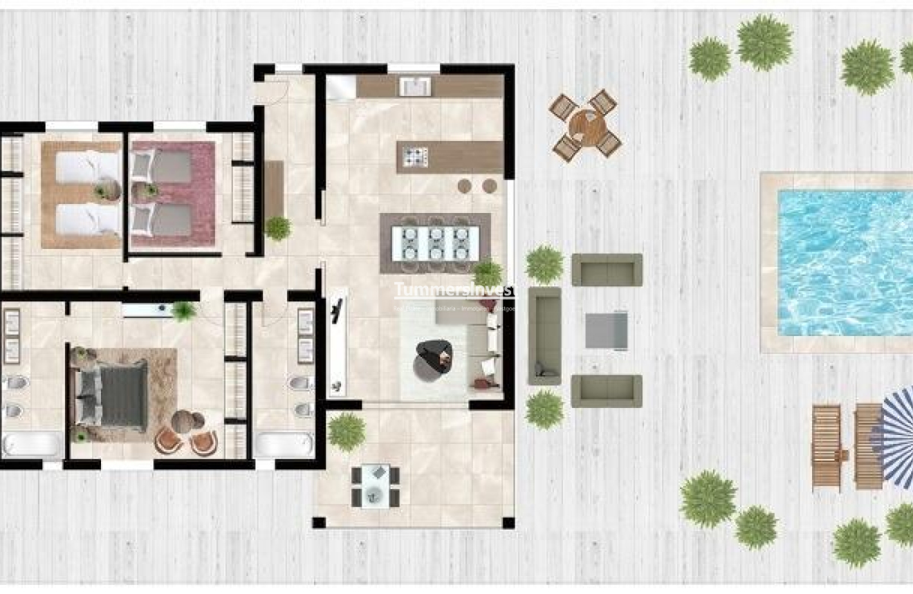 Nieuwbouw Woningen · Villa · Hondón de las Nieves · La Canalosa