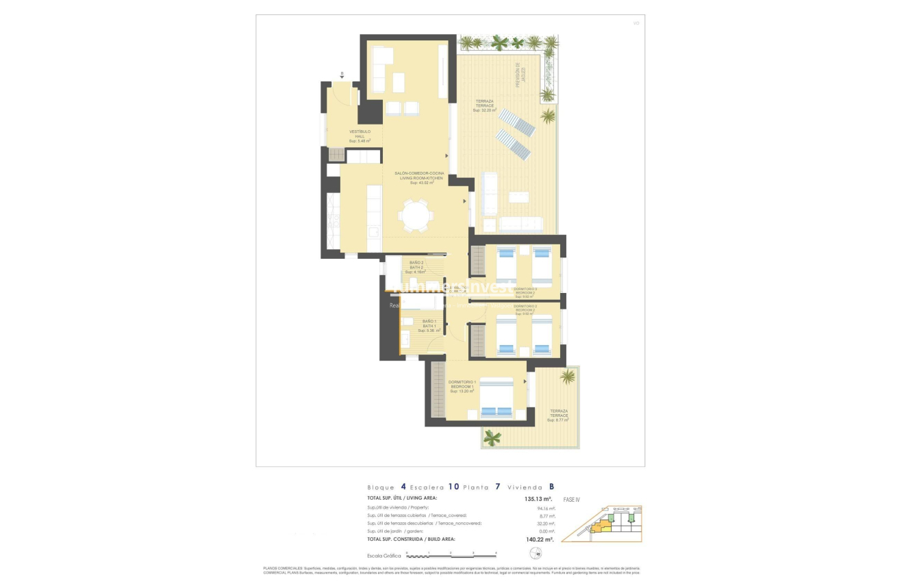 Obra nueva · Ático · Orihuela Costa · Campoamor