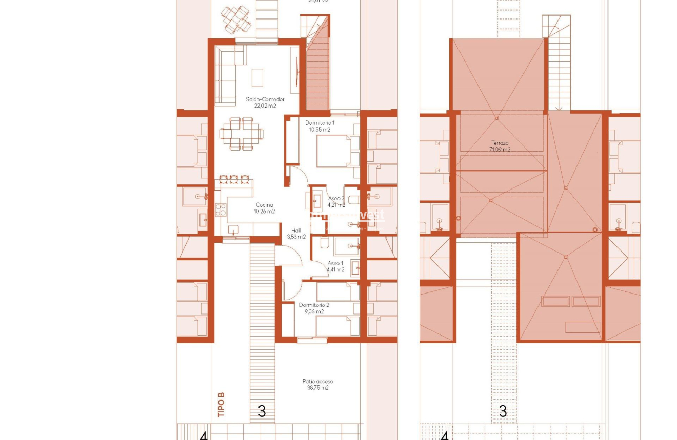 Obra nueva · Town House · Banos y Mendigo · Altaona Golf And Country Village