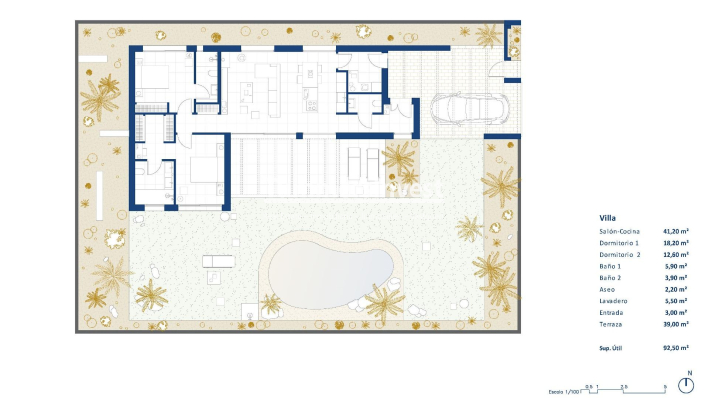 Obra nueva · Villa · Banos y Mendigo · Altaona Golf And Country Village