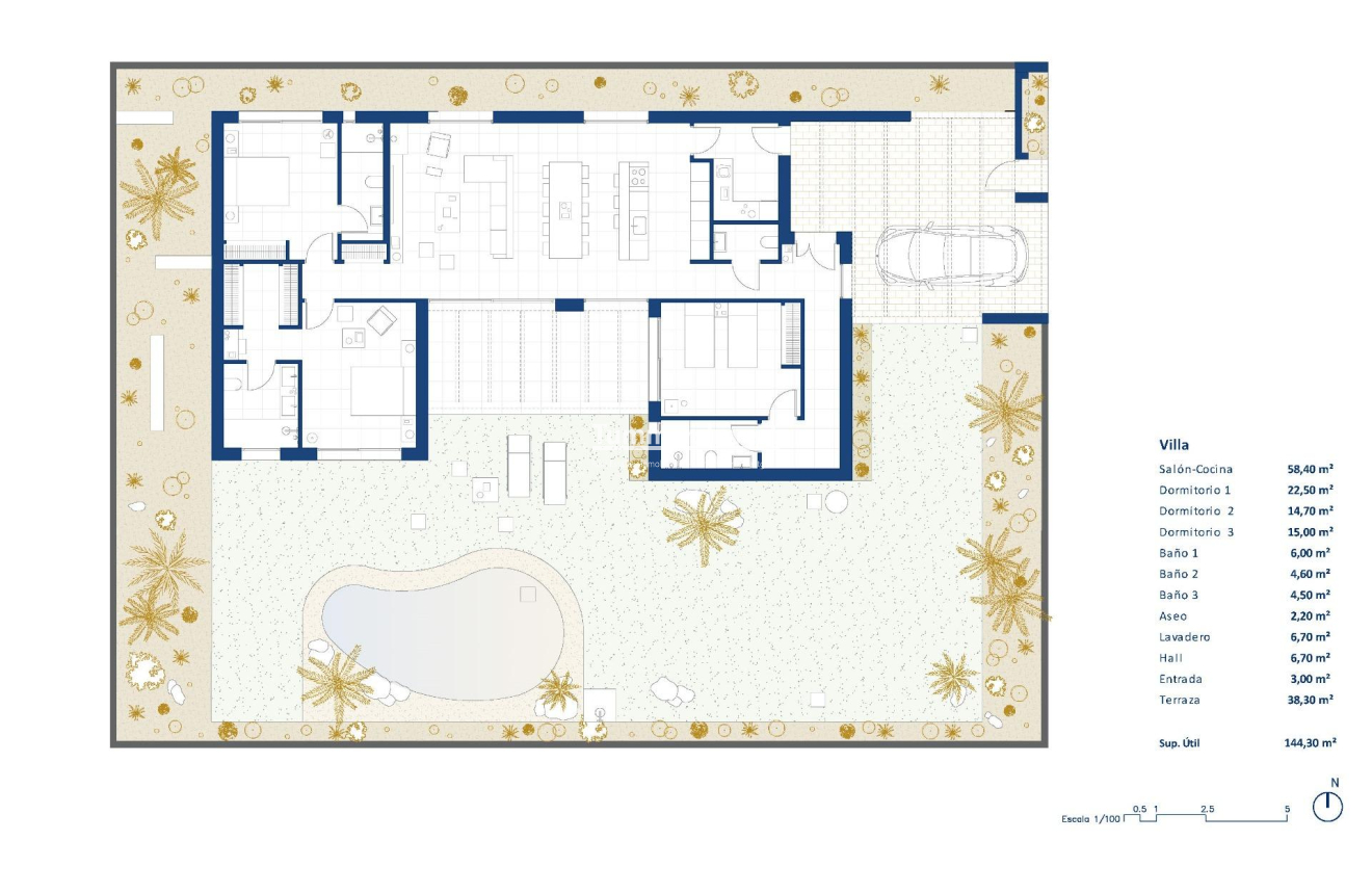 Obra nueva · Villa · Banos y Mendigo · Altaona Golf And Country Village