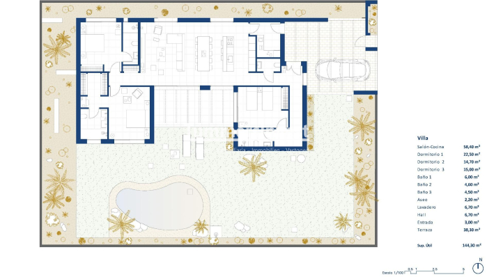 Obra nueva · Villa · Banos y Mendigo · Altaona Golf And Country Village