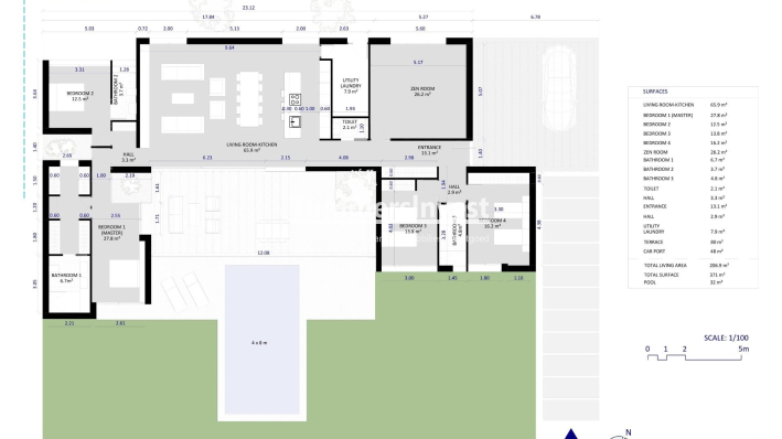 Obra nueva · Villa · Banos y Mendigo · Altaona Golf And Country Village