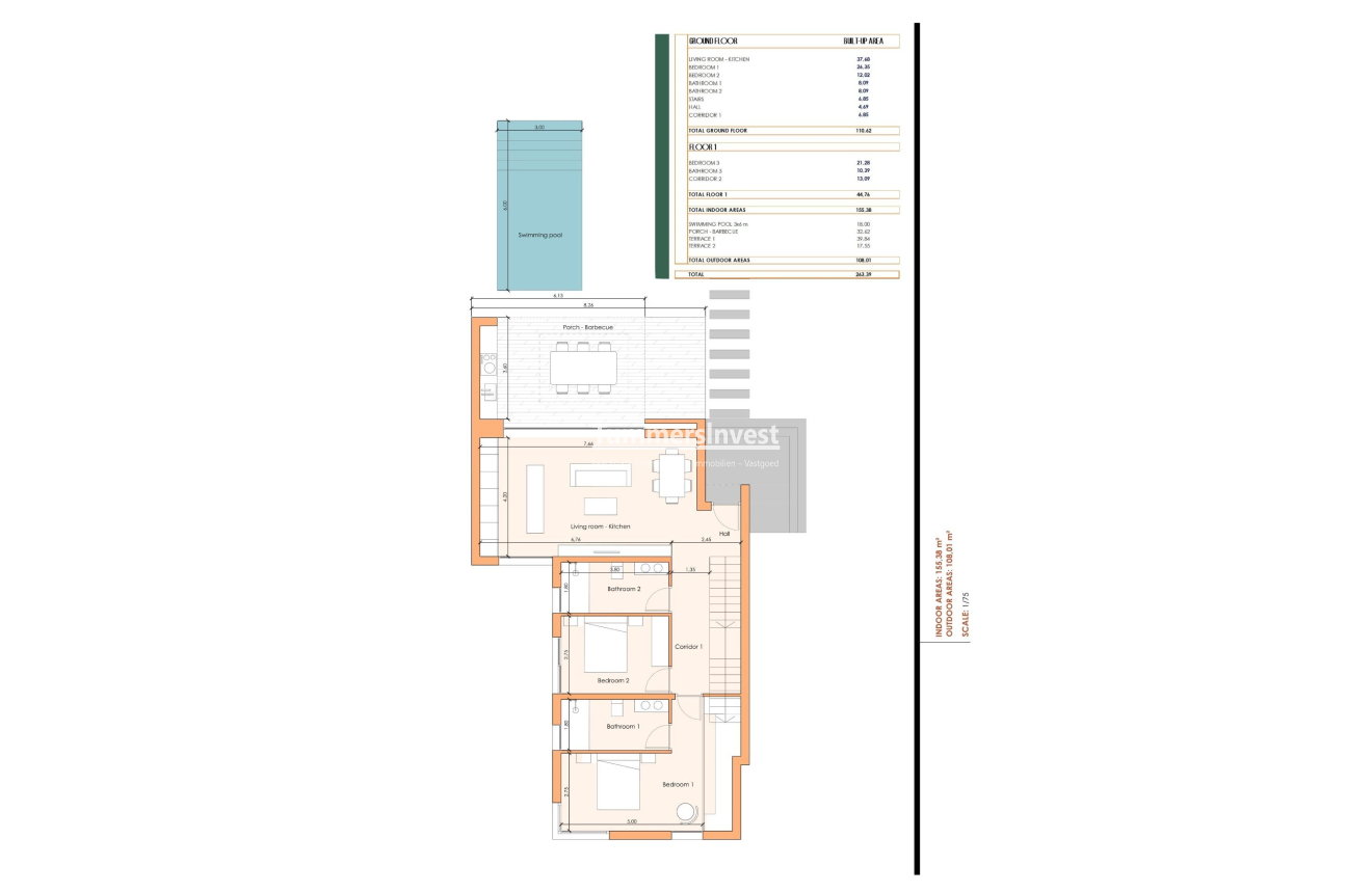 Obra nueva · Villa · Banos y Mendigo · Altaona Golf And Country Village