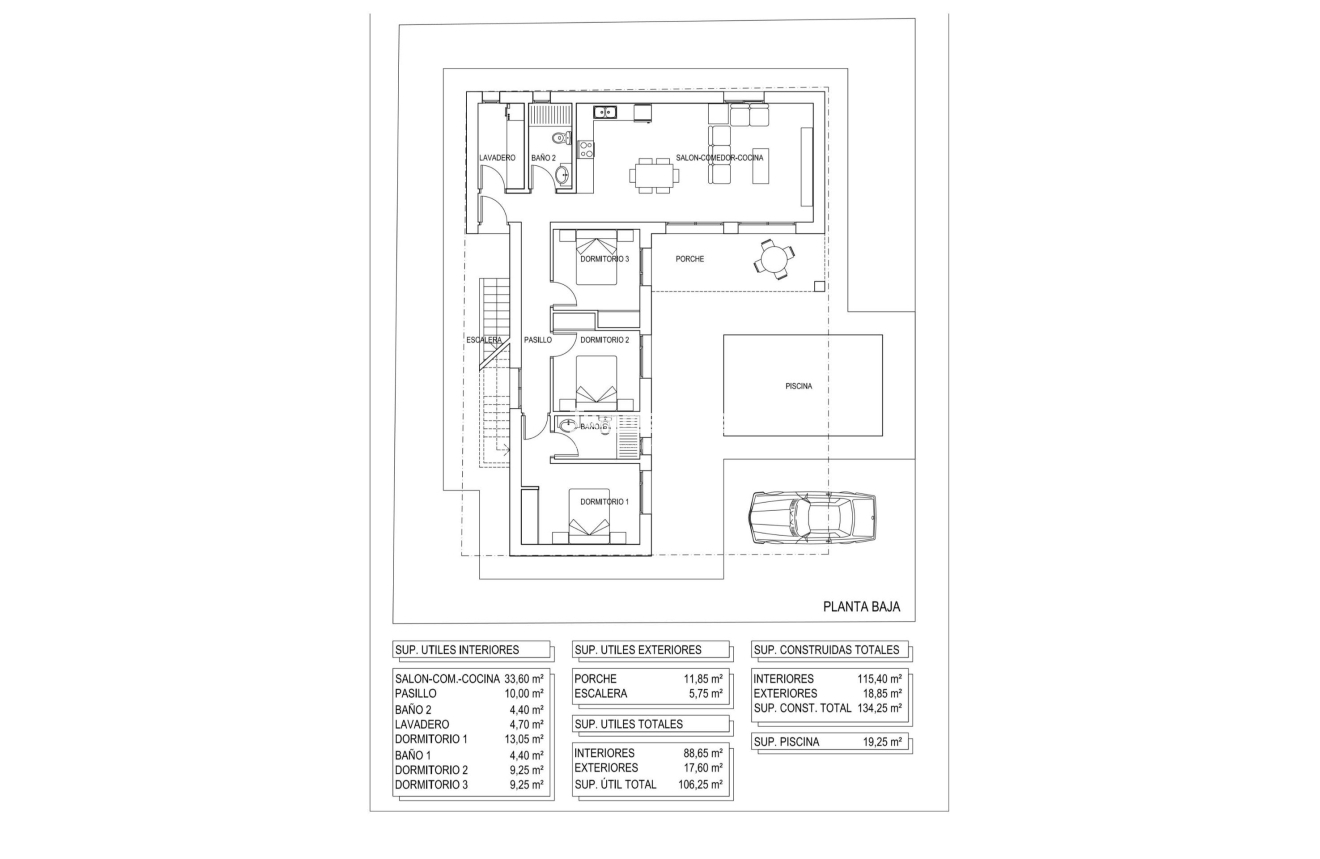 Nieuwbouw Woningen · Villa · Pinoso · Campo