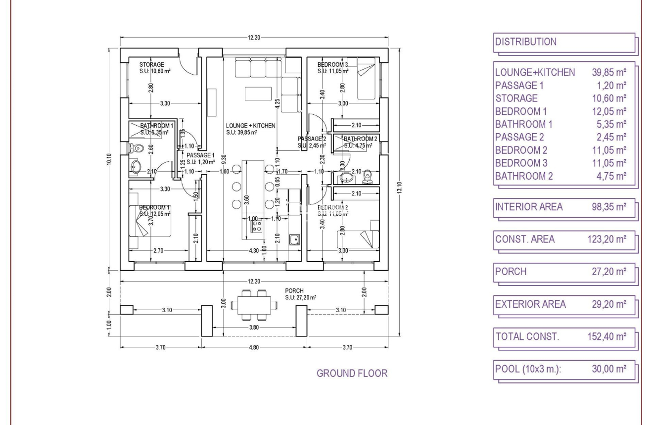 Nieuwbouw Woningen · Villa · Pinoso · Campo