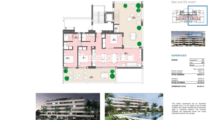 New Build · Penthouse · Torre Pacheco · Santa Rosalia Lake And Life Resort