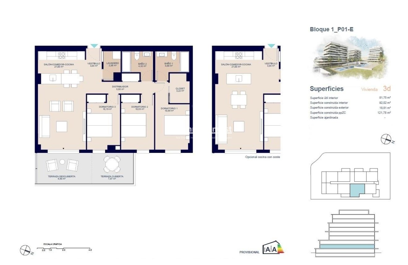 Nieuwbouw Woningen · Apartment · Villajoyosa · Playas Del Torres