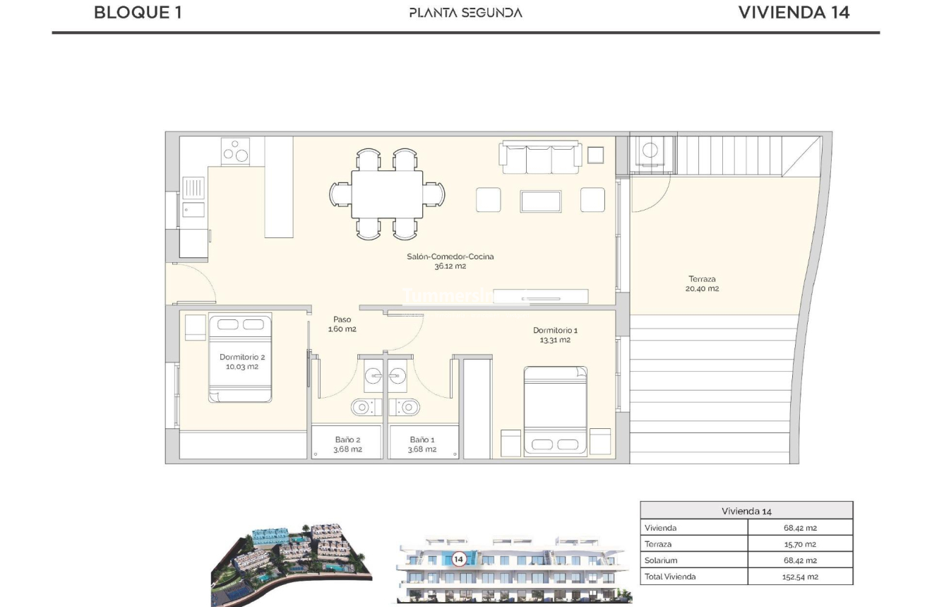 New Build · Penthouse · Finestrat · Golf Piug Campana