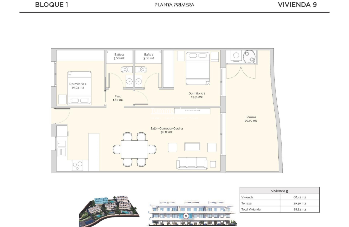 Obra nueva · Apartment · Finestrat · Golf Piug Campana