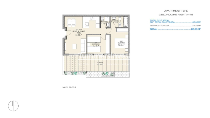 Nieuwbouw Woningen · Apartment · Aguilas · Collados