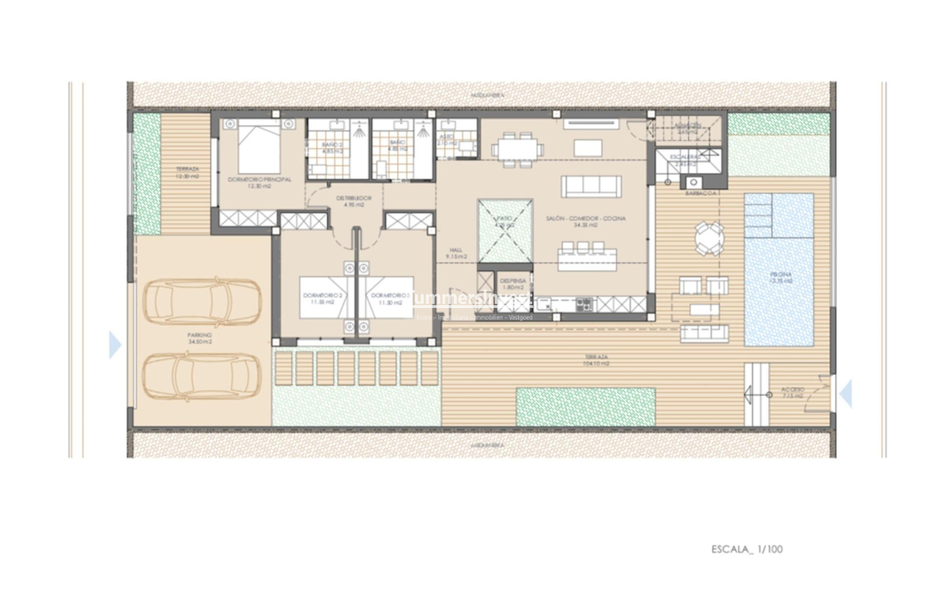 New Build · Villa · San Juan de los Terreros · Las Mimosas