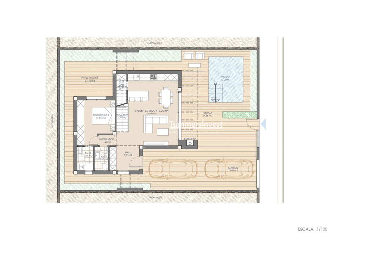 New Build · Villa · San Juan de los Terreros · Las Mimosas