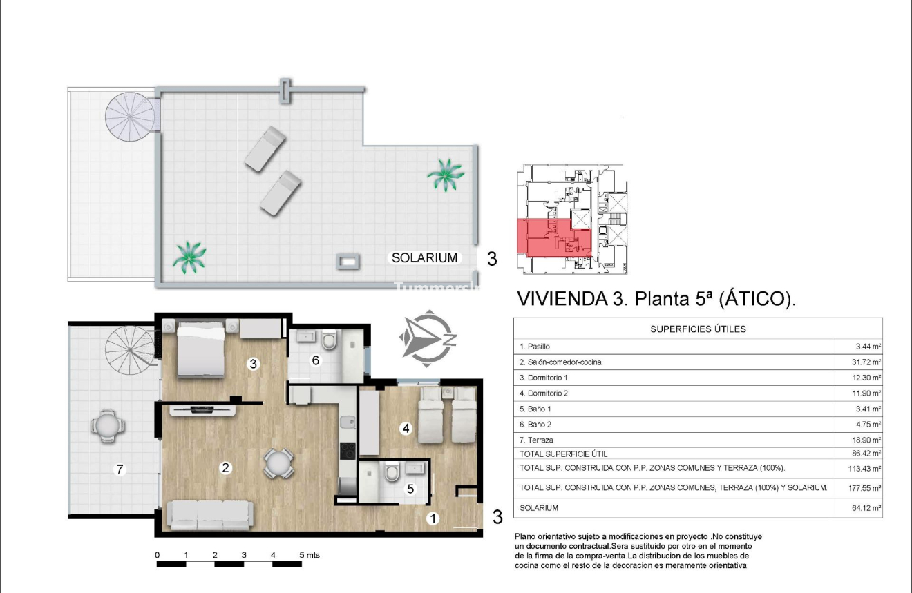 Obra nueva · Ático · Torrevieja · Centro