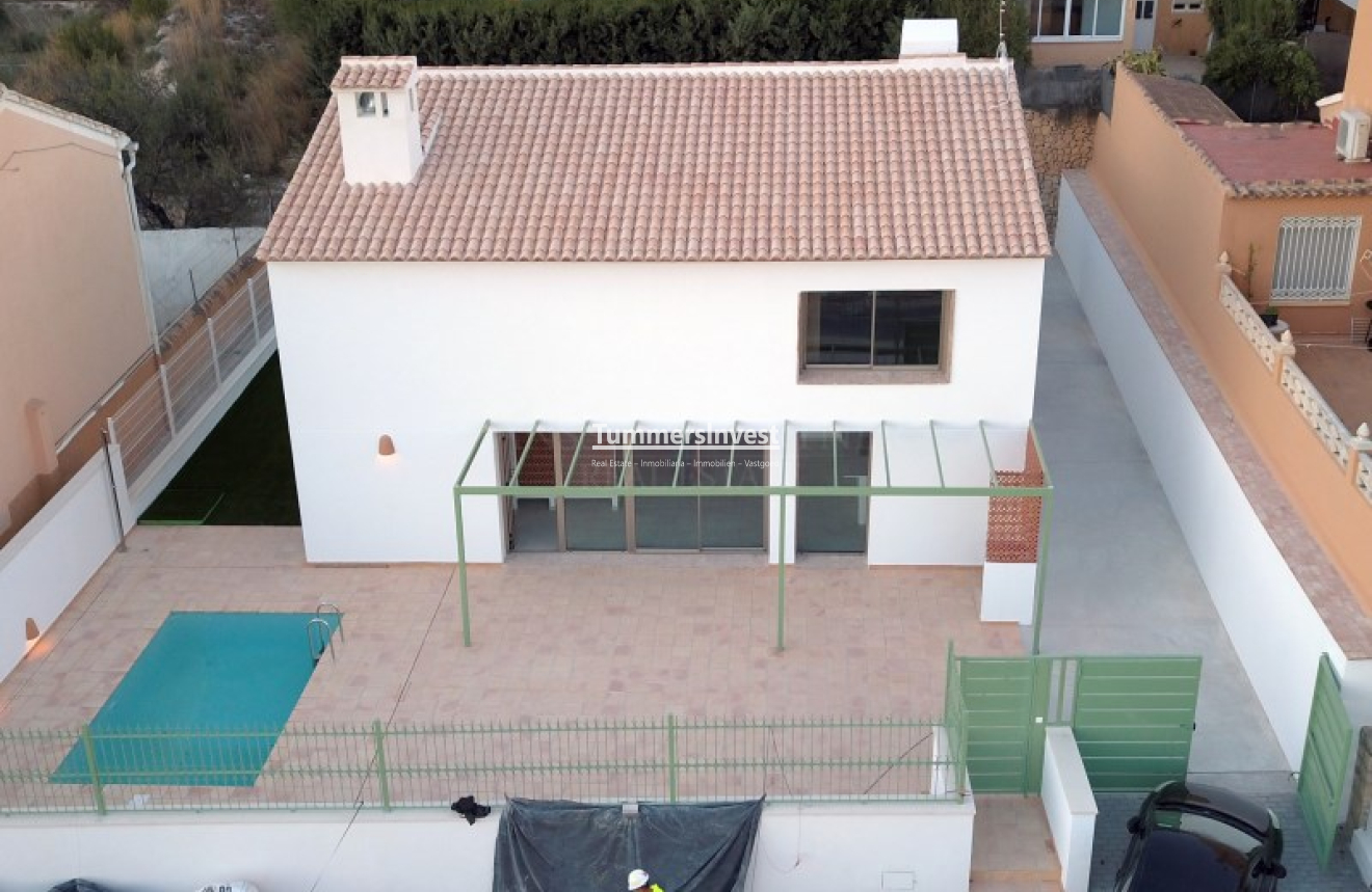 Obra nueva · Two-flat House · Orxeta · Hoya de la Señora