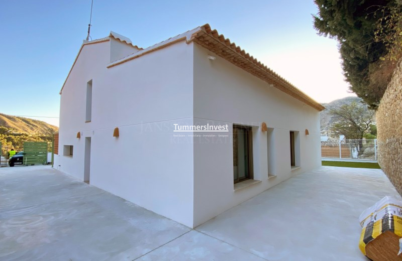 Obra nueva · Two-flat House · Orxeta · Hoya de la Señora