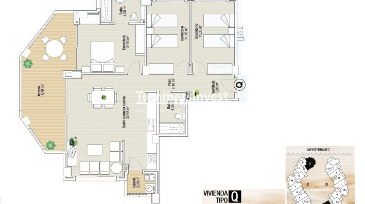 Nieuwbouw Woningen · Apartment · La Manga del Mar Menor · La Manga