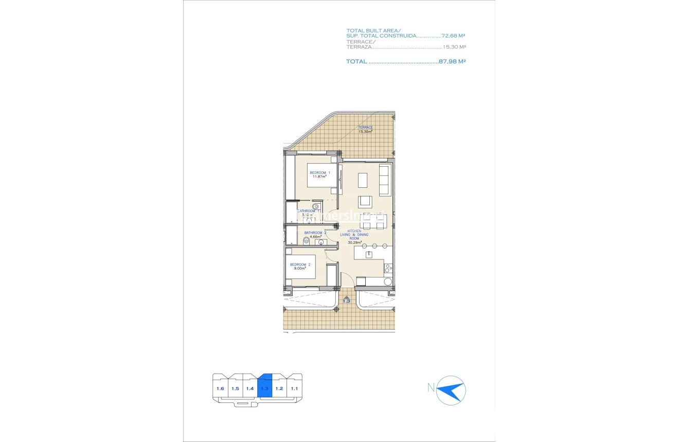 New Build · Apartment · Los Alcazares · Serena Golf