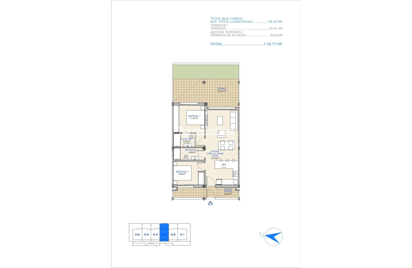 New Build · Apartment · Los Alcazares · Serena Golf