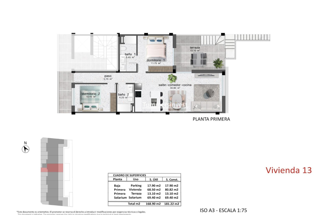 Nieuwbouw Woningen · Bungalow · Pilar de la Horadada · Polígono Industrial Zona Raimundo Bened