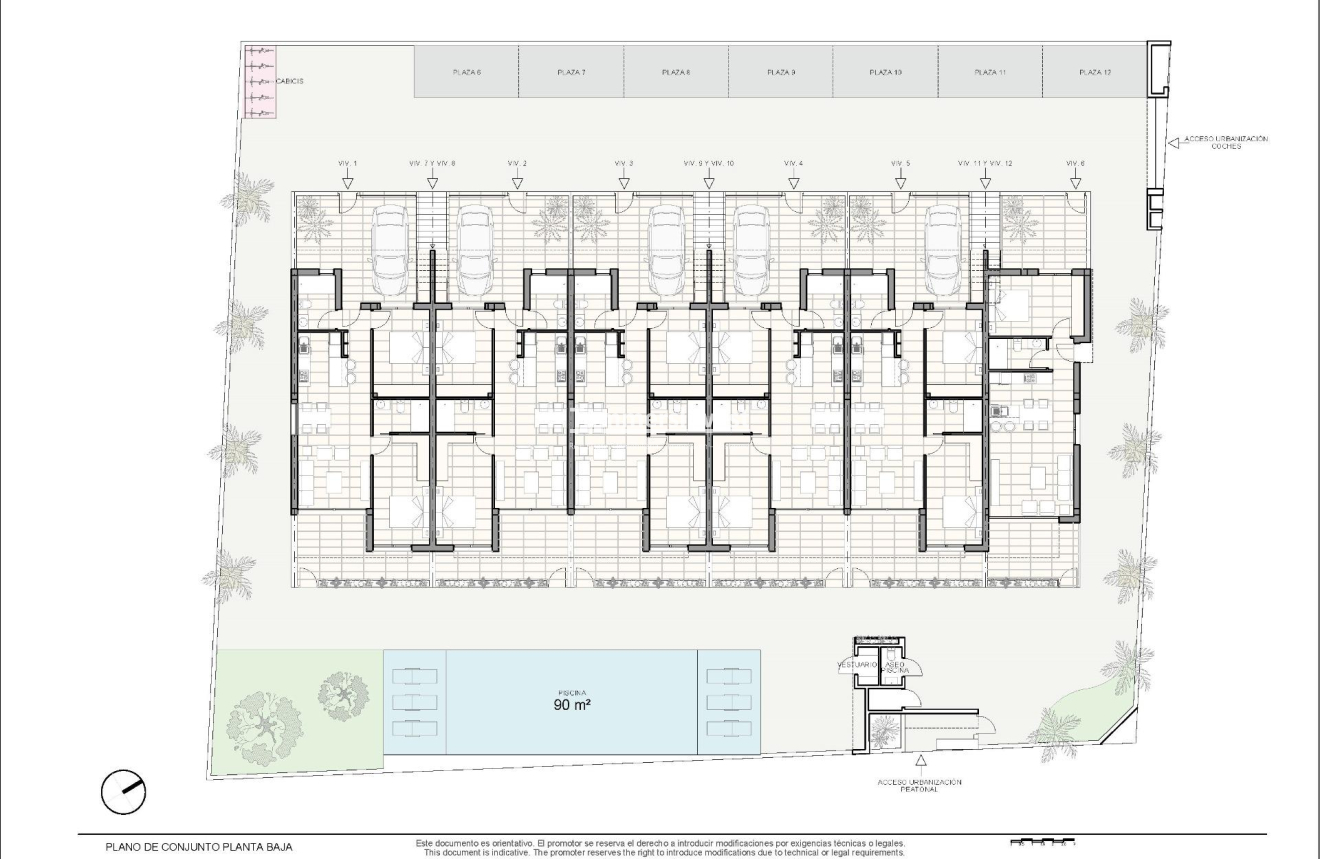 Nieuwbouw Woningen · Bungalow · Pilar de la Horadada · Zona Pueblo