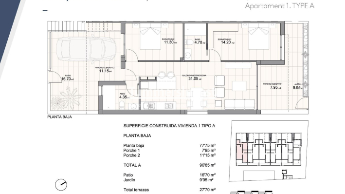 Obra nueva · Bungalow · Pilar de la Horadada · Zona Pueblo