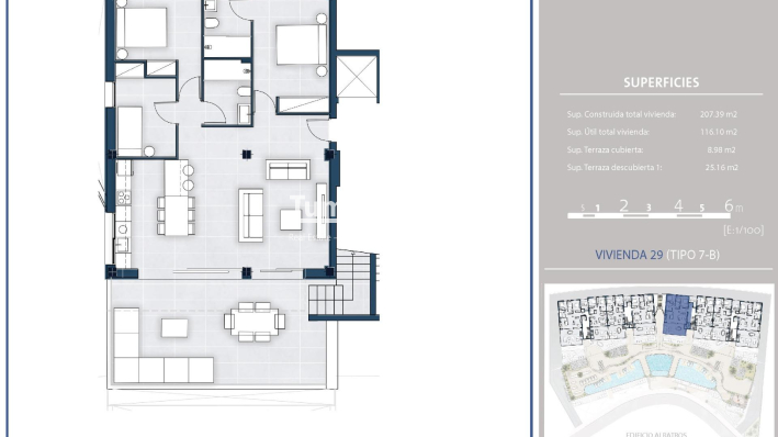 Nieuwbouw Woningen · Penthouse · Arenal d´en Castell · pueblo