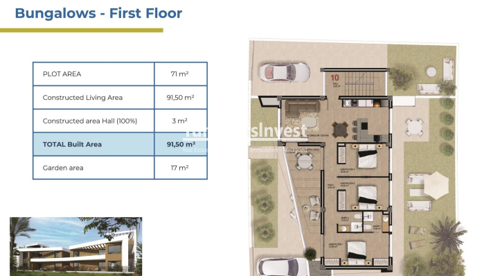 Nieuwbouw Woningen · Bungalow · Orihuela Costa · Punta Prima