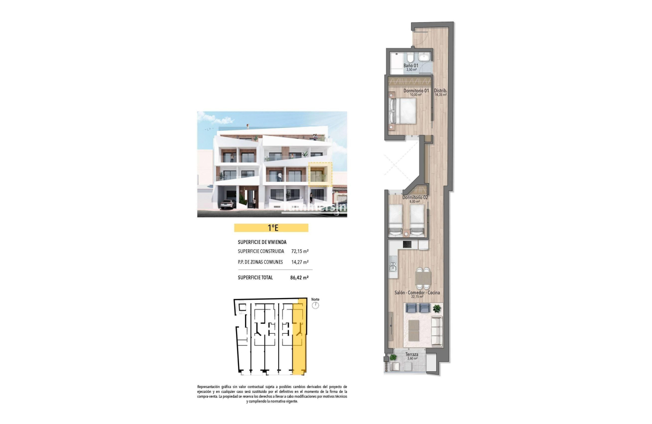 Neue Gebäude · Apartment · Torrevieja · Playa del Cura