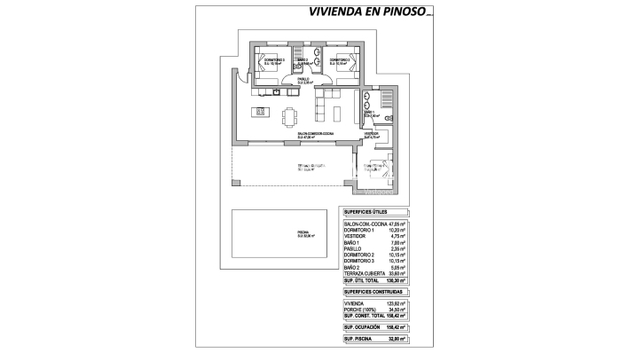 Nieuwbouw Woningen · Villa · Pinoso · Campo