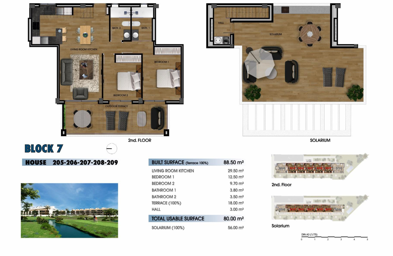 Nieuwbouw Woningen · Penthouse · Los Alcazares · Serena Golf