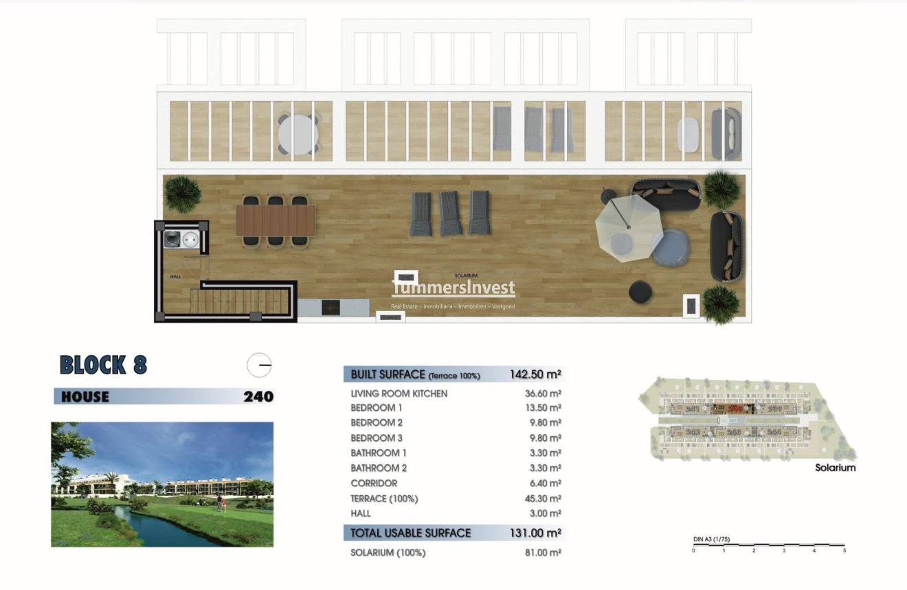 Nieuwbouw Woningen · Penthouse · Los Alcazares · Serena Golf