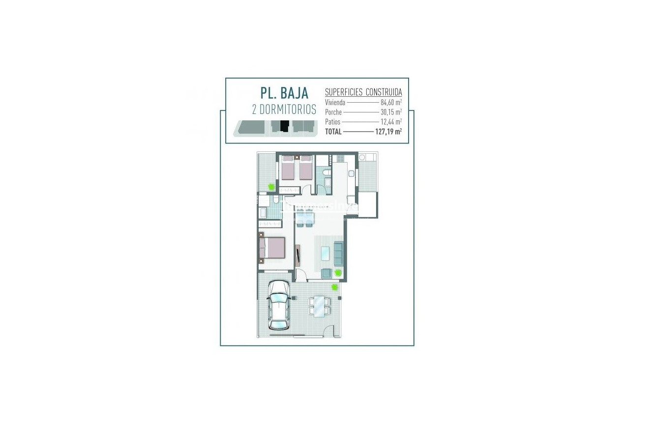 New Build · Bungalow · Pilar de la Horadada · La Rambla