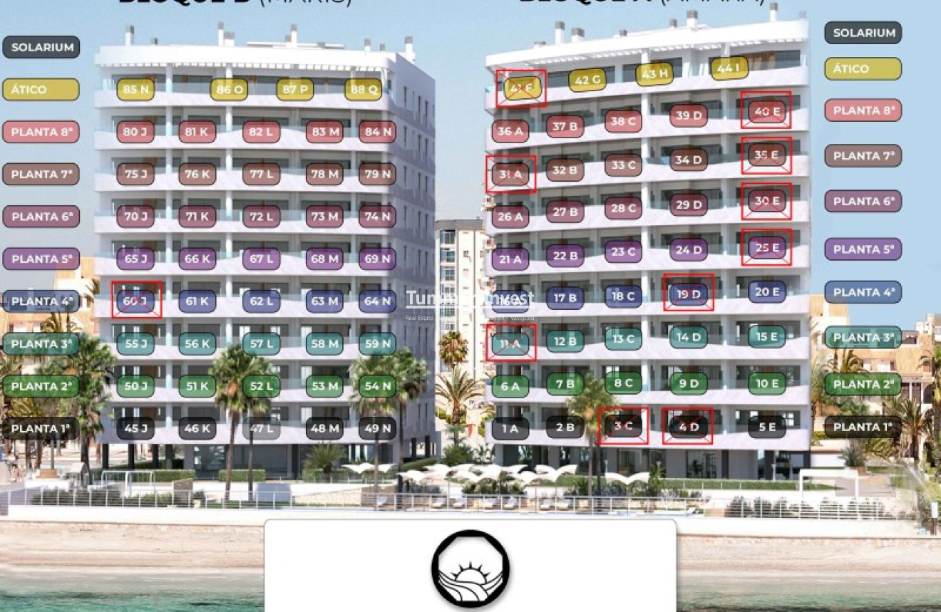 New Build · Apartment · La Manga del Mar Menor · Zona Galúa-Calnegre