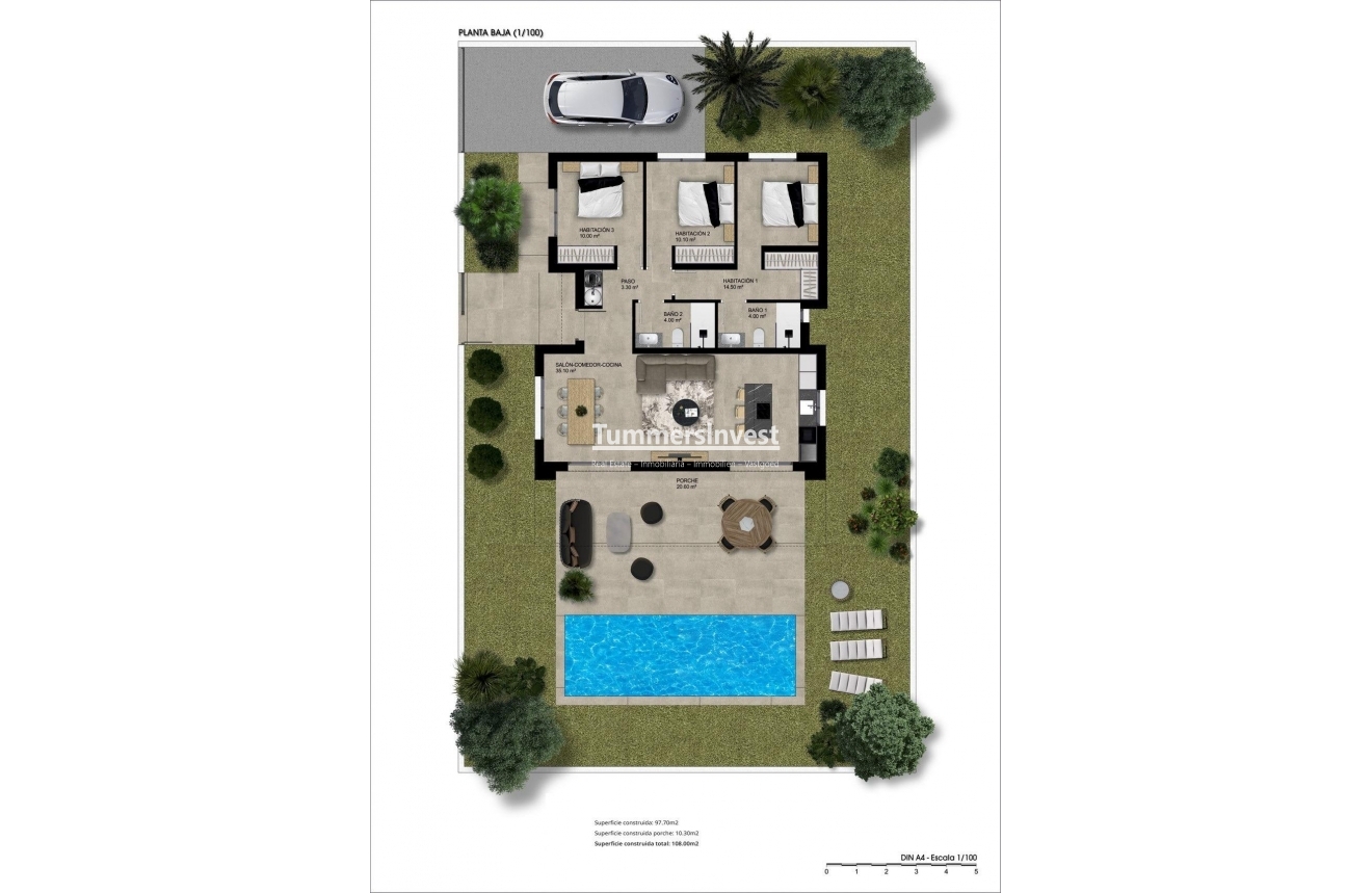 New Build · Villa · Hondón de las Nieves · La Solana