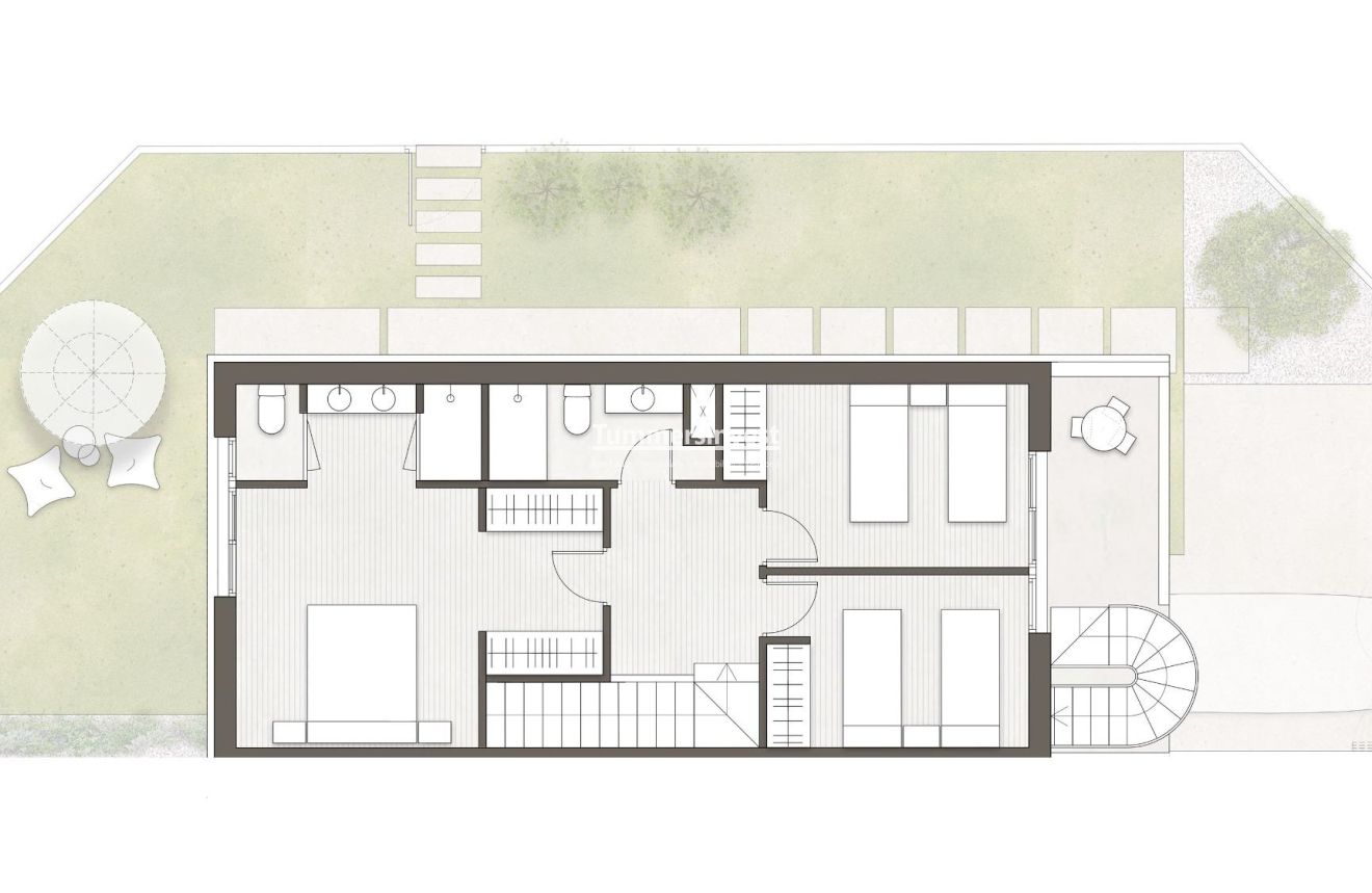 New Build · Villa · Pilar de la Horadada · pueblo
