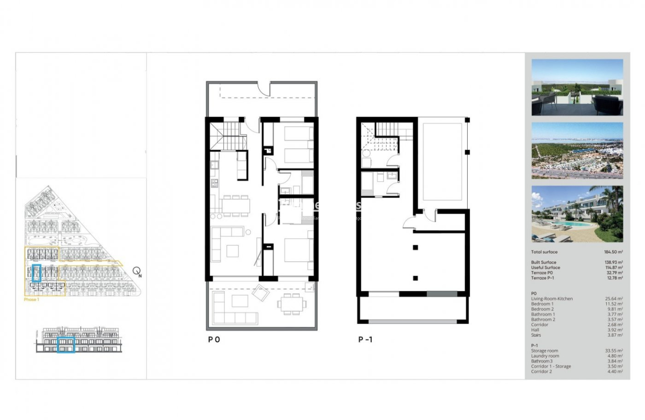 New Build · Bungalow · Torrevieja · Lago Jardín II