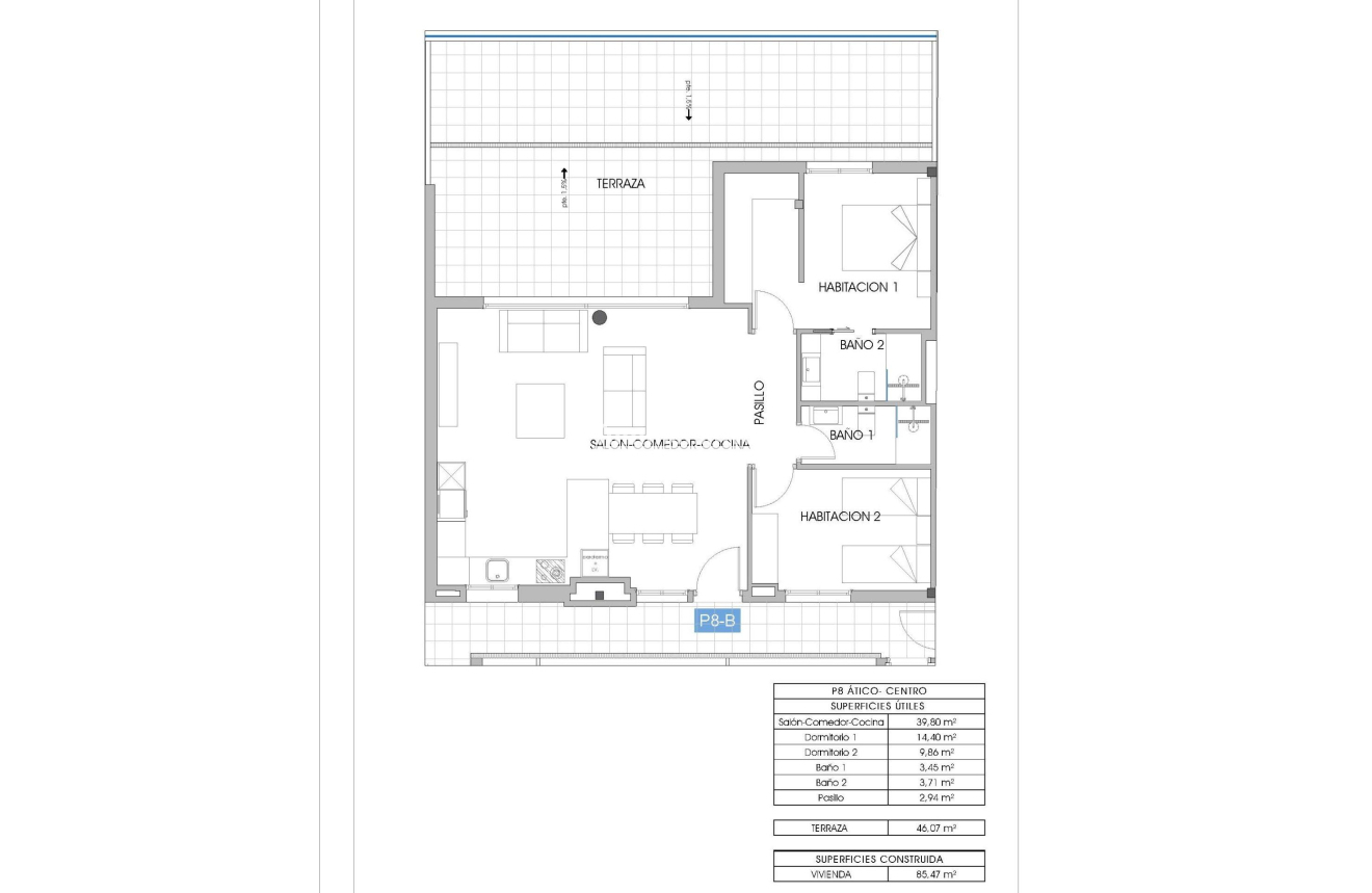 Obra nueva · Ático · Villajoyosa · Cala de Finestrat