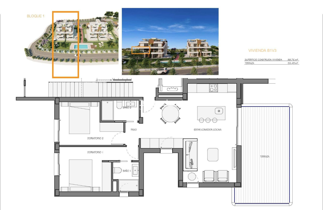 Obra nueva · Apartment · Fuente Álamo · Hacienda del Alamo