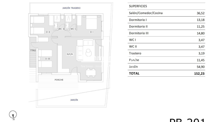 New Build · Bungalow · San Miguel de Salinas · Pueblo